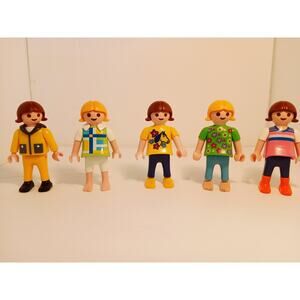 Playmobil Playground Playset Of 5 Girls Toy 1995 ImaginativePack #194 Play
